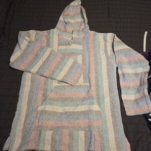 Striped Multicolor Baja Hoodie